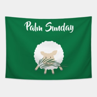 Palm Sunday Lamb Of God Tapestry