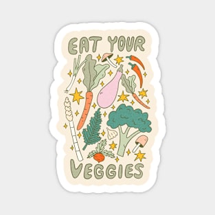 Eat Your Veggies Magnet