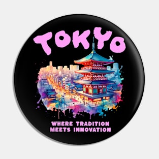 Tokyo lover Pin