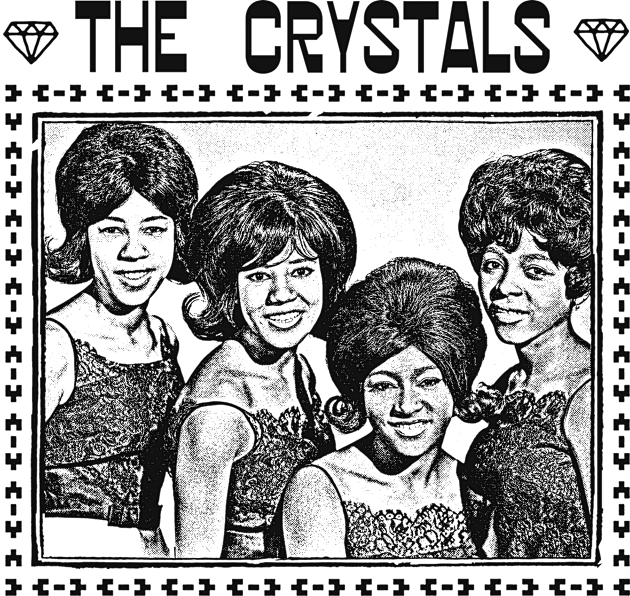 The Crystals // Retro Girl Group Fan Design Kids T-Shirt by DankFutura