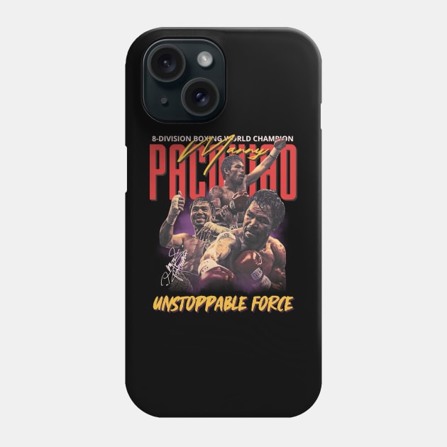 Pacquiao Original Aesthetic Tribute 〶 Phone Case by Terahertz'Cloth