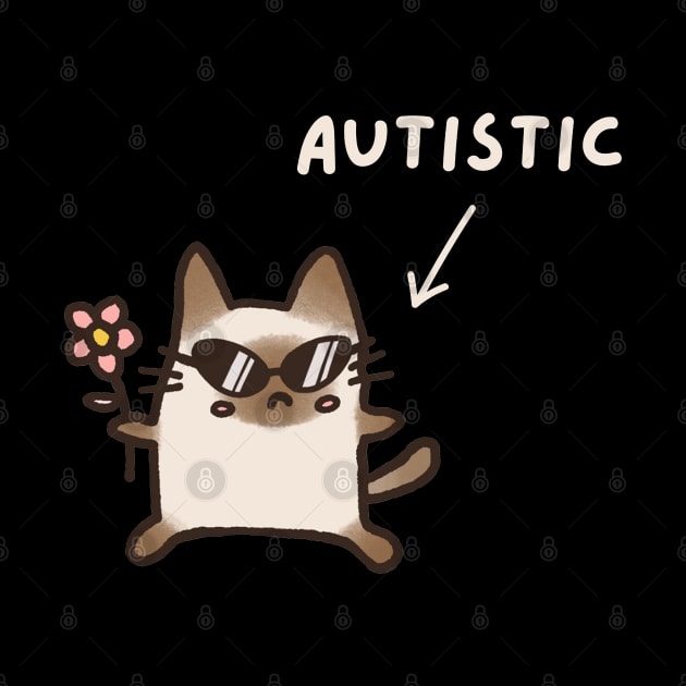 Autistic Cat (Dark) by applebubble