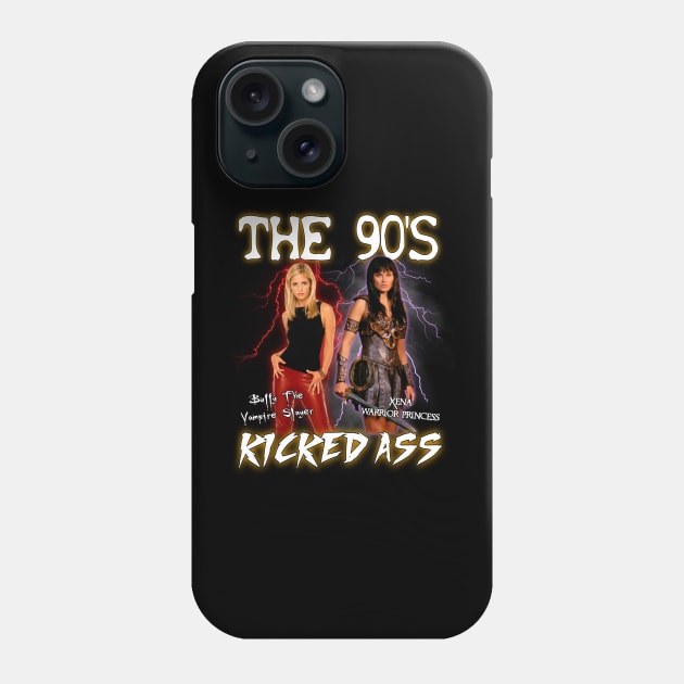 The 90s kicked Ass Phone Case by CharXena