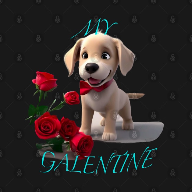 My Galentines puppy by sailorsam1805