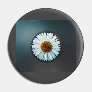 white flower make hope and peace Pin