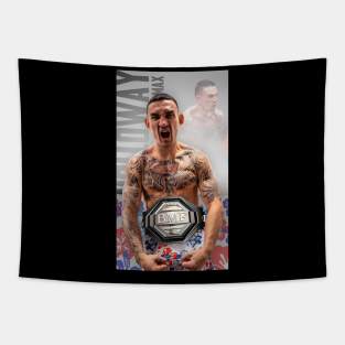 Max Holloway UFC 300 Champion Tapestry