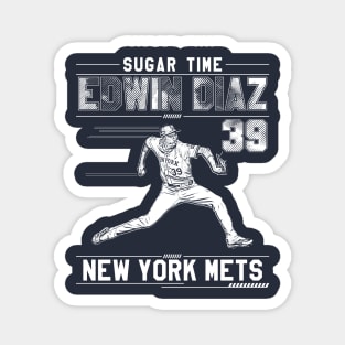 Edwin diaz || new york mets | white Magnet