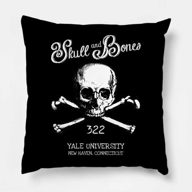 Skull And Bones Inspired Design Pillow by HellwoodOutfitters