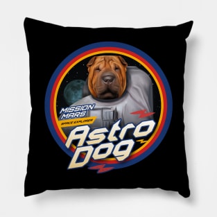 Shar Pei Dog astronaut Pillow