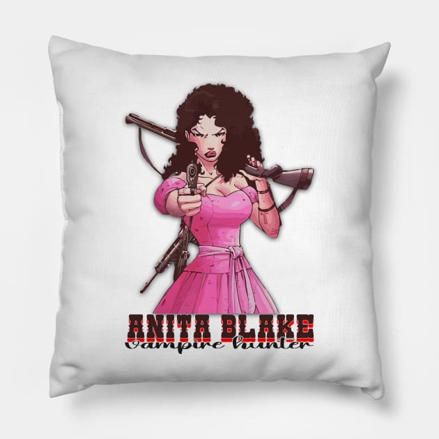 anita blake - vampire hunter Pillow by HocheolRyu