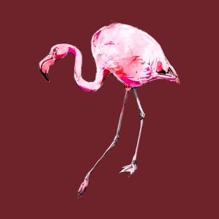 Watercolor Flamingo 1 T-Shirt