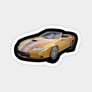 2002 4th Generation Camaro Convertible Magnet