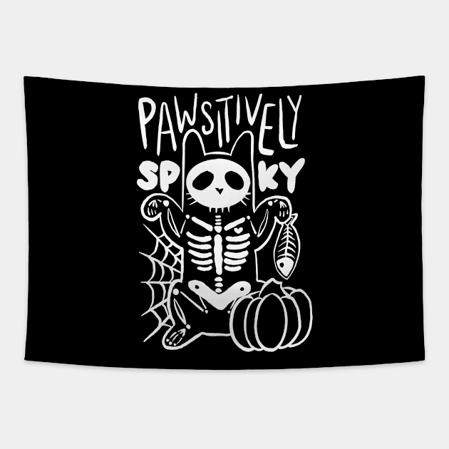 Pawsitively Spooky Tapestry by Creativv Arts