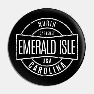 Emerald Isle, NC Summertime Vintage Vacationing Badge Pin