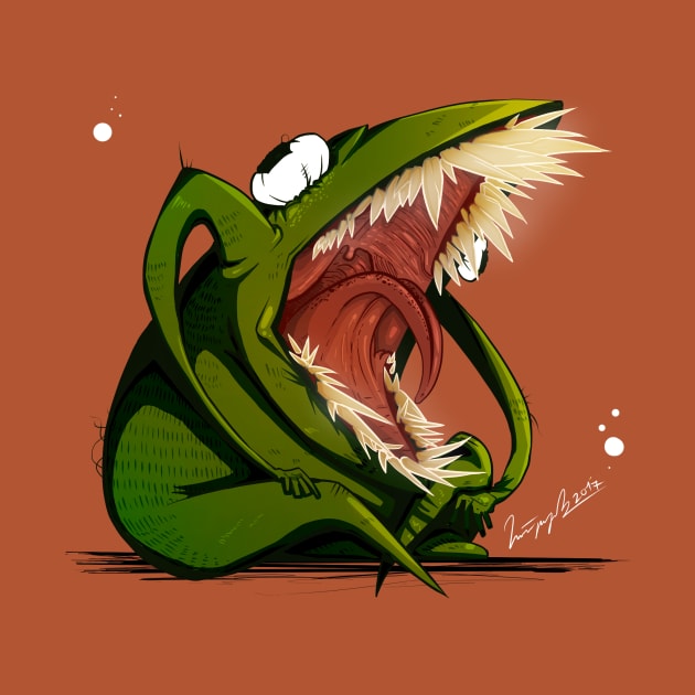 Frog Reeeeeee by DeemeeArt