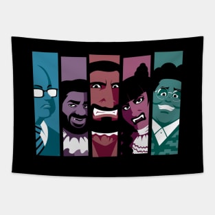 What We Do in the Shadows colourblocks Tapestry