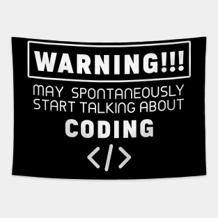 Warning, may spontaneously start talking about coding Tapestry