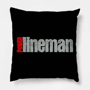 Lineman Pillow