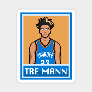 Tre mann Magnet