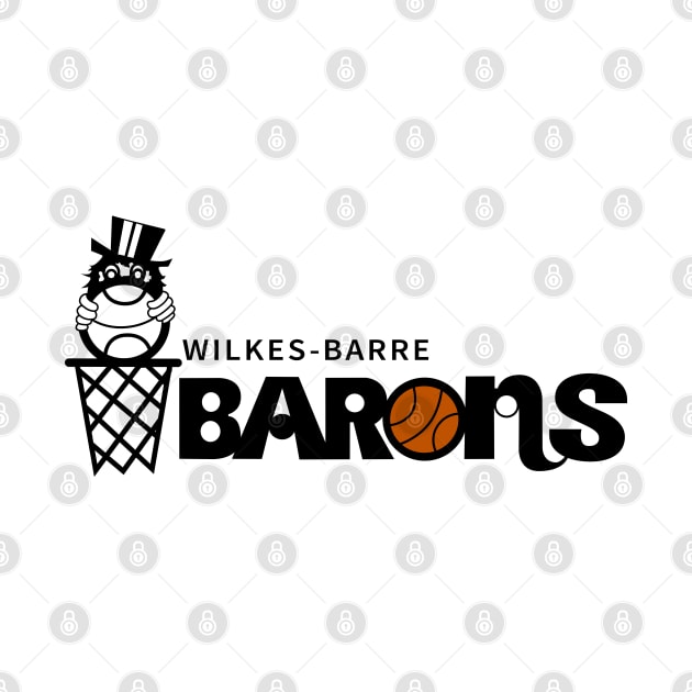 Defunct Wilkes-Barre Barons Basketball 1979 by LocalZonly