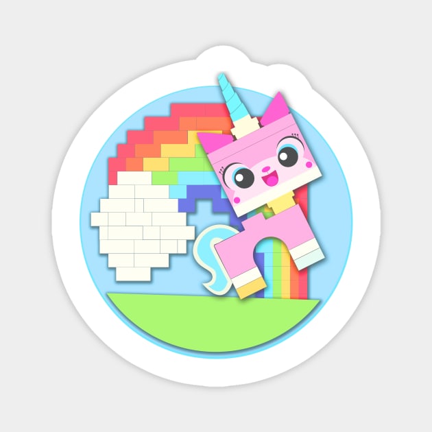 Super Princess Unikitty Magnet by VeryBear