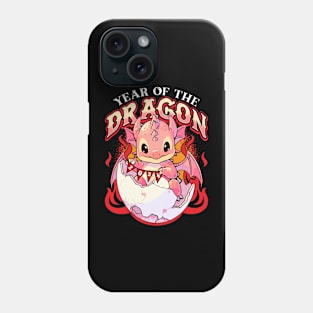 Baby Dragon hatching Chinese New Year 2024 Phone Case