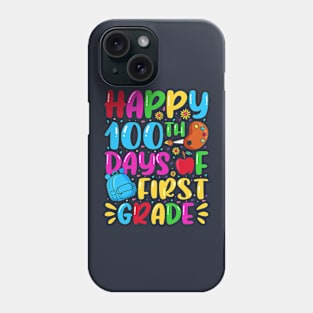 Happy 100th Days Of First Grade Phone Case