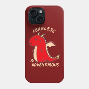 Fearless & Adventurous Cute Dragon Year of the Dragon 2024 Phone Case