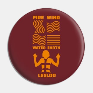 The Five Elements Pin