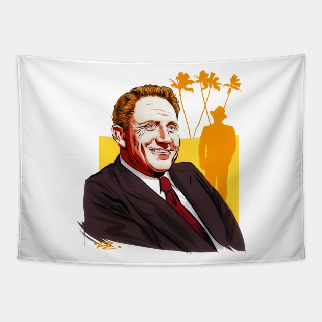 Spencer Tracy - An illustration by Paul Cemmick Tapestry by PLAYDIGITAL2020