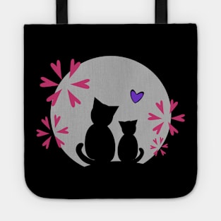 Parent and Child  -  cats Tote