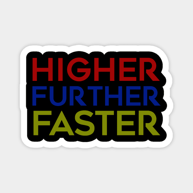 Higher Further Faster Magnet by Notanewmember