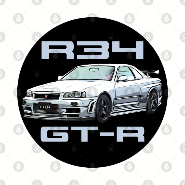 Skyline GT-R R34 by Gamers Gear