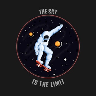 The Sky Is The Limit Cool T-shirt Design T-Shirt