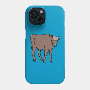 Brown Cow Phone Case