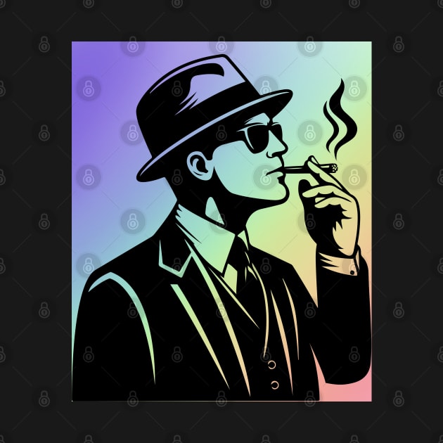 Smoking man by JunniePL