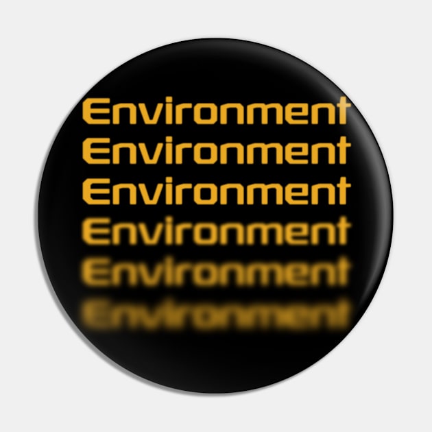 Environment Pin by PrintHub