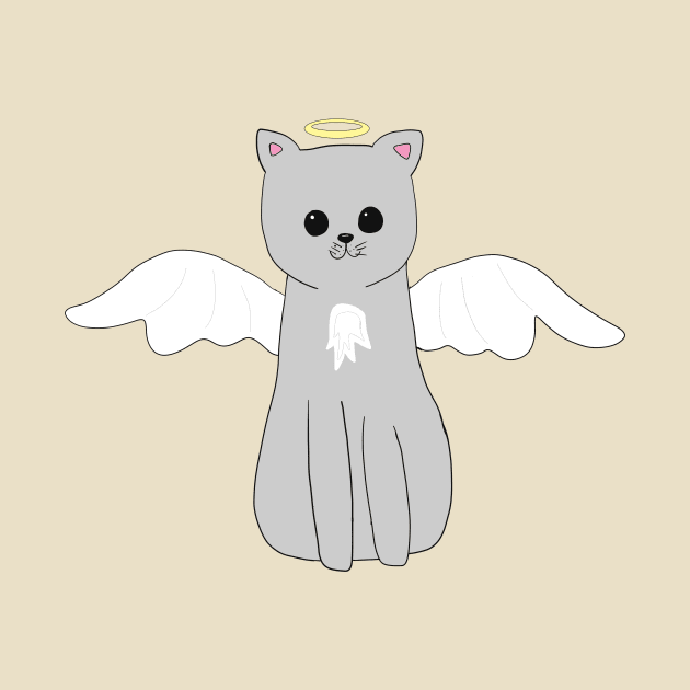 Angel Cat by alisadesigns