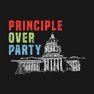 Principle Over Party T-Shirt