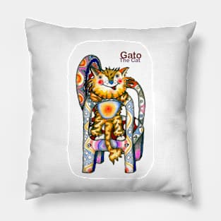 Gato The Cat Pillow