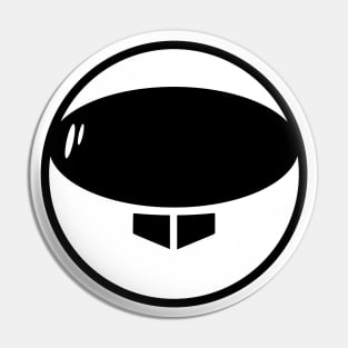 Circle Stig Helmet Pin