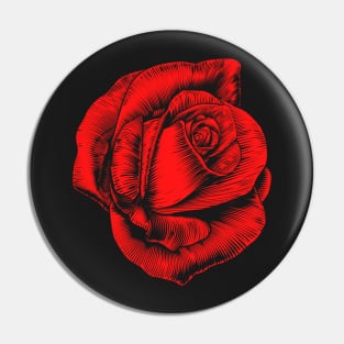 Rose Blossom Vintage Pin