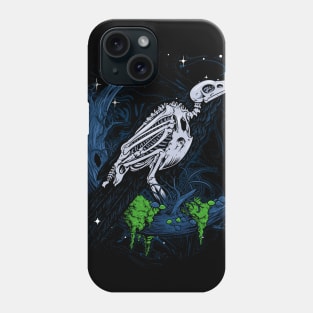 bird skull Phone Case