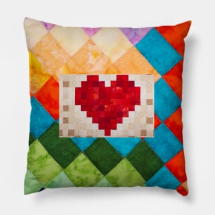 Quilting Love Pillow