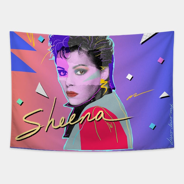 SHEENA EASTON 80S RETRO STYLE Tapestry by DISCO DISCO MX