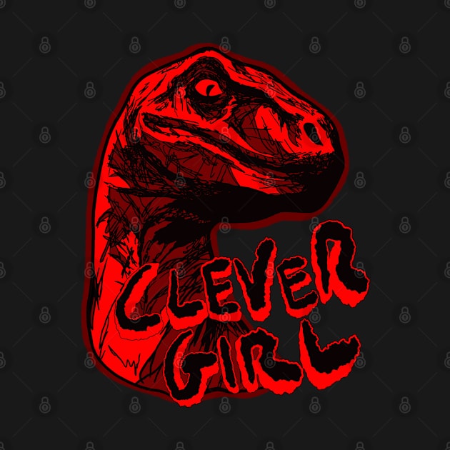 Clever Girl Science Fiction Movie by Jamie Collins