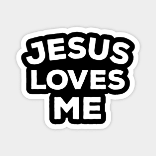 Jesus loves me - Magnet