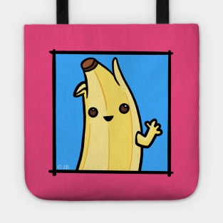 Cute Peeled Banaba Doodle Tote