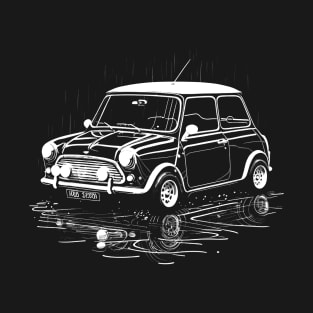 Mini Cooper in the rain T-Shirt