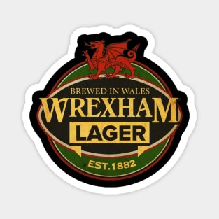 WREXHAM LAGER VINTAGE Magnet